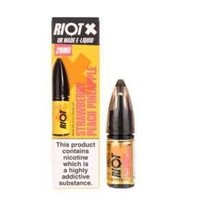 Strawberry Peach Pineapple Nic Salt E-Liquid by Riot X