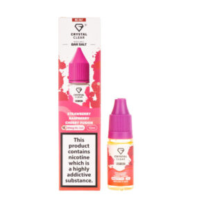 Strawberry Raspberry Cherry Fusion Nic Salt E-Liquid by Crystal Clear