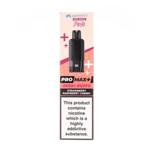 Strawberry Raspberry Cherry Pro Max Plus Prefilled Pod + Refill by Hayati