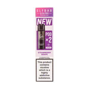 Strawberry Grape Elfa Pro V2 Prefilled Pods by Elf Bar