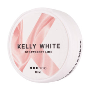 Strawberry Lime Mini Nicotine Pouches by Kelly White