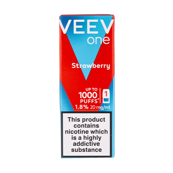 Strawberry Veev One Prefilled Pod by Veev (Single Pack)