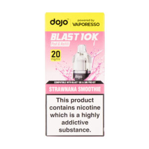 Strawnana Smoothie Dojo Blast 10K Prefilled Pod + Refill by Vaporesso