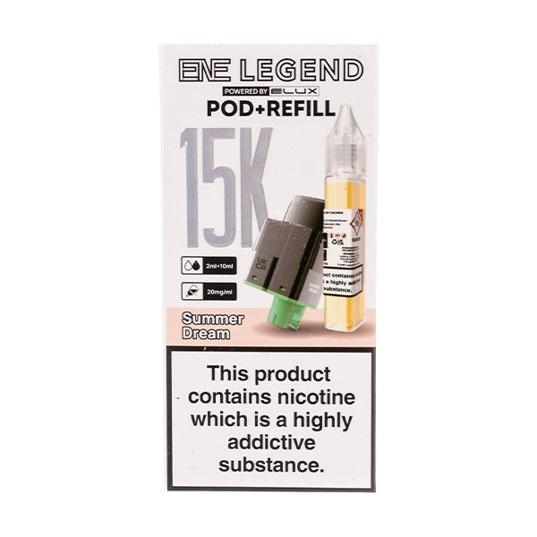Summer Dream ENE Legend 15K Prefilled Pod + Refill by Elux
