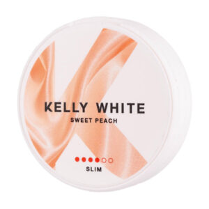 Sweet Peach Nicotine Pouches by Kelly White