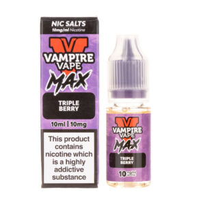 Triple Berry Nic Salt E-Liquid by Vampire Vape Max
