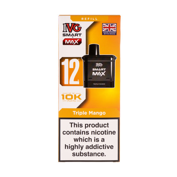 Triple Mango Smart Max Prefilled Pod + Refill by IVG