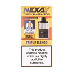 Triple Mango Crush 10K Prefilled Pod + Refill by Nexay