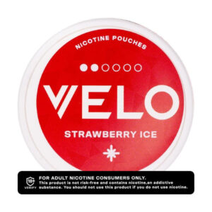 Strawberry Ice Mini Nicotine Pouches by VELO