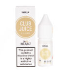Vanilla Nic Salt E-Liquid by Club Juice