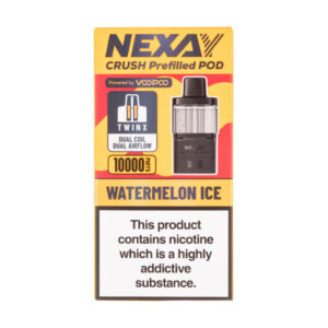 Watermelon Ice Crush 10K Prefilled Pod + Refill by Nexay
