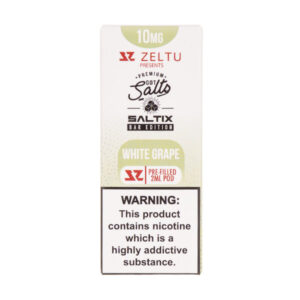 White Grape X3 Got Salts Saltix Prefilled Pods by Zeltu