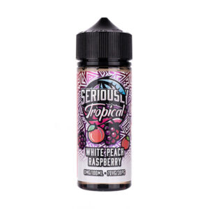 White Peach Raspberry 100ml Shortfill E-Liquid by Seriously Tropical