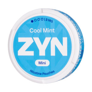 Cool Mint Mini Nicotine Pouches by Zyn